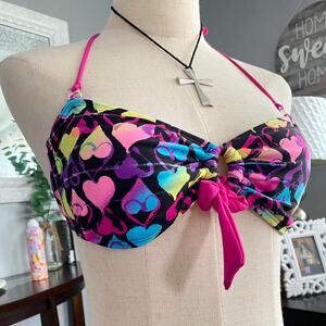 Y2k scene bikini top